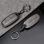 Auto si Moto - Electronice auto - Sisteme de inchidere centralizata - Husă metalică + breloc pentru cheie Audi (modele 2019–2024) - Infinity.ro