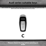 Auto si Moto - Electronice auto - Sisteme de inchidere centralizata - Husă metalică + breloc pentru cheie Audi (modele 2019–2024) - Infinity.ro