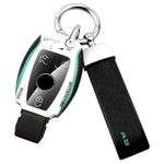 Auto si Moto - Electronice auto - Accesorii electronice auto - Carcasa cheie / telecomanda auto si breloc metalic Mercedes-Benz Petronas AMG - Infinity.ro