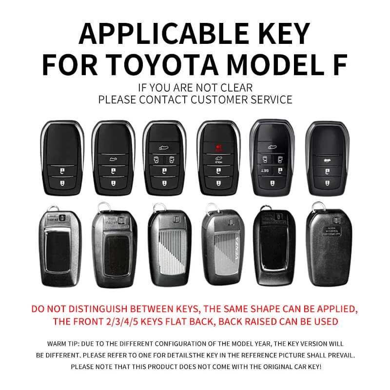 Auto si Moto - Electronice auto - Accesorii electronice auto - Husă Protecție Cheie Auto Toyota Premium – ABS+TPU Rezistentă - Infinity.ro