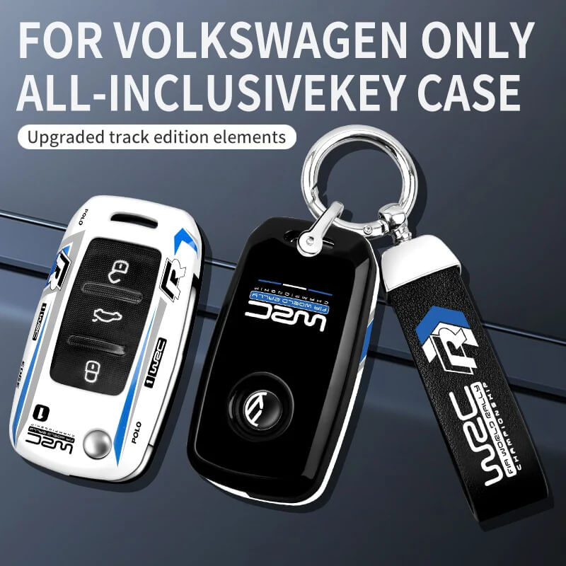 Auto si Moto - Electronice auto - Accesorii electronice auto - Husă cheie auto si breloc ABS+TPU pentru Volkswagen VW Volkswagen Polo Tiguan Passat B5 B6 B7 Golf 4 5 6 MK6 Jetta - Infinity.ro