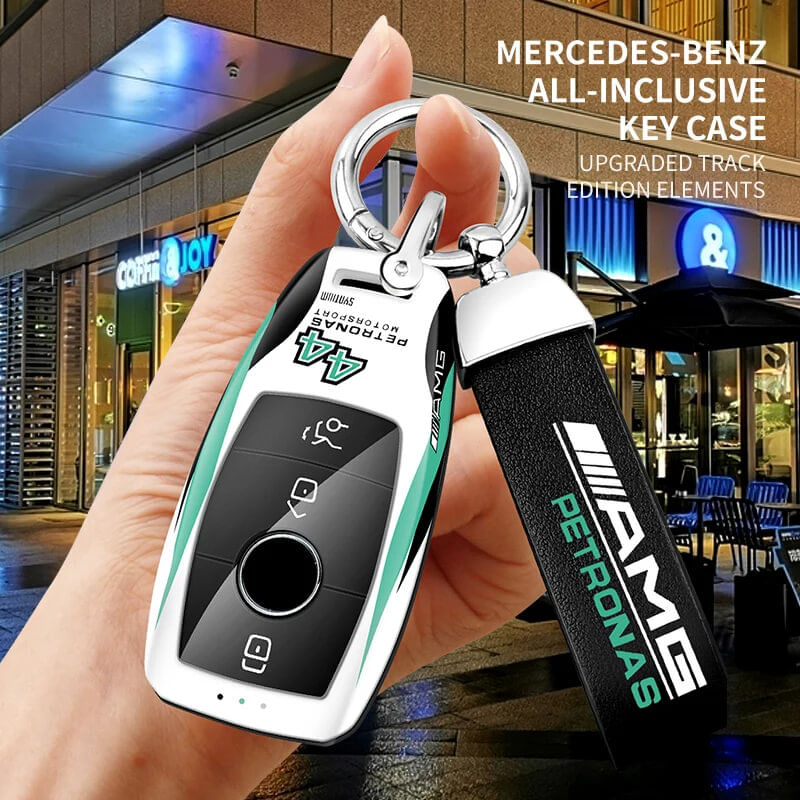 Auto si Moto - Electronice auto - Accesorii electronice auto - Husă Cheie si breloc compatibila Mercedes-Benz W205, GLC, GLS, AMG - Infinity.ro