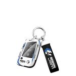 Auto si Moto - Electronice auto - Accesorii electronice auto - Husă cheie auto si breloc ABS+TPU compatibil VW Polo Tiguan Tayron T-ROC Golf 7 MK7 - Infinity.ro