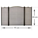 Casa si Gradina - Termice - Sobe, Seminee si accesorii - Accesorii seminee si sobe - Panou protectie semineu, 60×95 cm, Antique - Infinity.ro