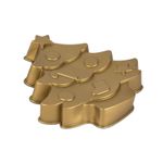 Casa si Gradina - Decoratiuni - Decoratiuni de sezon - Forma de copt din silicon – brad – 28 x 25 x 4,5 cm - Infinity.ro