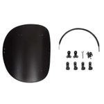 Casa si Gradina - Termice - Sobe, Seminee si accesorii - Accesorii seminee si sobe - Set 4 Accesorii cu Suport pentru Semineu din Inox, 66 cm si Suport de Depozitat Lemne din Aliaj Forjat, 48 cm, Negru - Infinity.ro