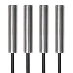 Casa si Gradina - Termice - Sobe, Seminee si accesorii - Accesorii seminee si sobe - Set accesorii semineu, suport cu 4 piese, otel, negru, 22×66 cm - Infinity.ro