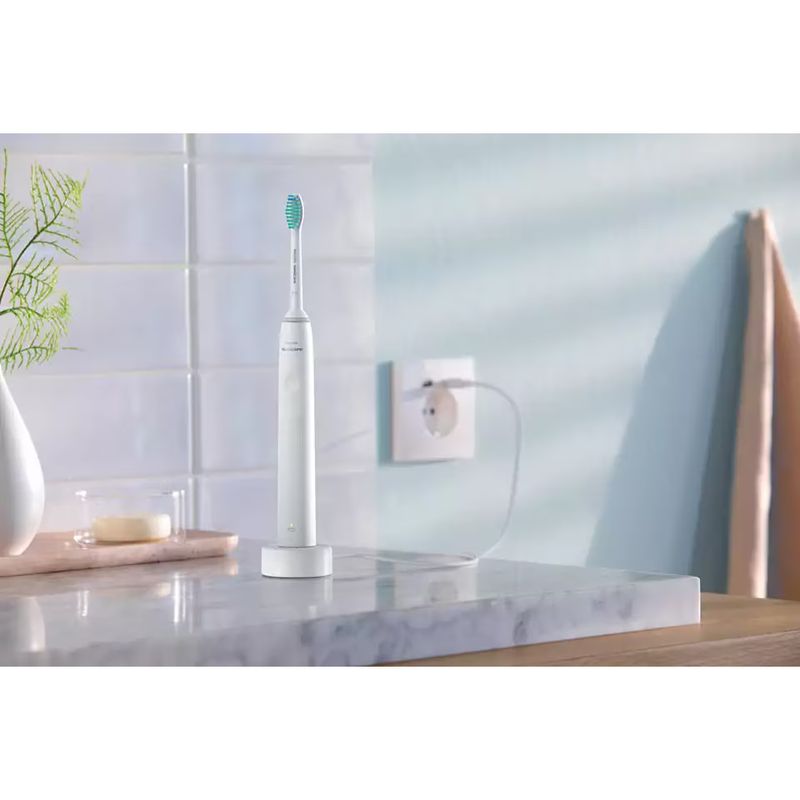 Ingrijire personala si Cosmetice - Igiena dentara - Periute de dinti electrice - Periuta de dinti electrica Philips Sonicare Seria 2100 HX3651/13, 31000 miscari/minut, Alb - Infinity.ro
