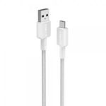 Laptop, Telefoane si Tablete - Telefoane mobile si accesorii - Accesorii Telefoane - Cabluri si adaptoare telefoane - Cablu alimentare si date Anker, USB-A (T) la USB Type-C (T), 1.8m, Alb, "A81H6G21" - Infinity.ro