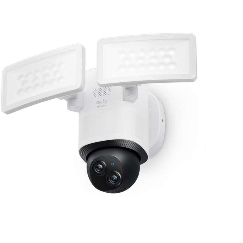 Casa si Gradina - Electrice - Smart Home - Camere de supraveghere - Camera de supraveghere eufy FloodLight E340, 3K Full HD, Wi-Fi 6, audio bidirectional, iluminare smart, 2000 Lumeni - Infinity.ro
