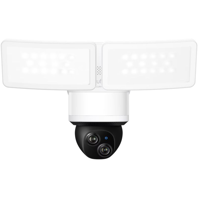 Casa si Gradina - Electrice - Smart Home - Camere de supraveghere - Camera de supraveghere eufy FloodLight E340, 3K Full HD, Wi-Fi 6, audio bidirectional, iluminare smart, 2000 Lumeni - Infinity.ro
