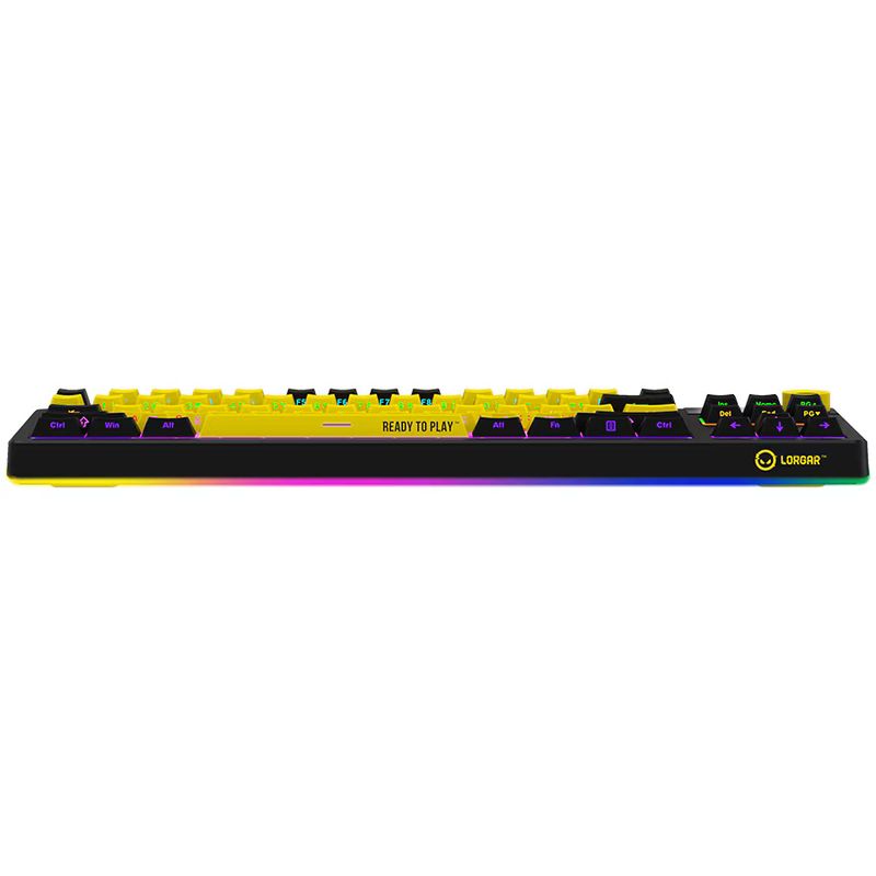 PC, gaming si accesorii - Periferice PC - Tastaturi - Tastatura LORGAR KBP70TKLW LRG-KBP70TKLW-YL-US - Infinity.ro