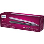 Ingrijire personala si Cosmetice - Aparate & accesorii ingrijire personala - Hair styling - Placi de indreptat parul - Placa de indreptat parul Philips Seria 7000 BHS742/00, tehnologie ThermoShield, 230°C,Violet metalizat - Infinity.ro