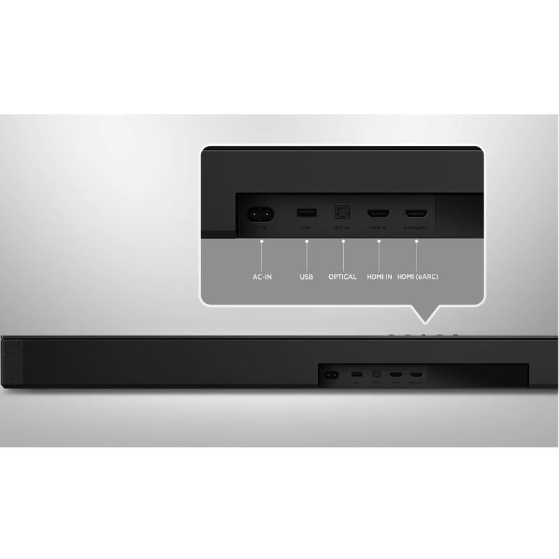 TV, Audio-Video si Foto - Home cinema si Soundbar - Soundbar - Soundbar TCL Q75H, 5.1.2, 620W, Bluetooth 5.1, Dolby Atmos & DTS-Virtual:X, e-ARC, Subwoofer Wireless, Negru - Infinity.ro