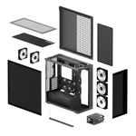 PC, gaming si accesorii - Componente PC - Componente - Carcase PC si server - Carcasa ARCTIC Xtender Mirror, MiddleTower, E-ATX, Negru - Infinity.ro