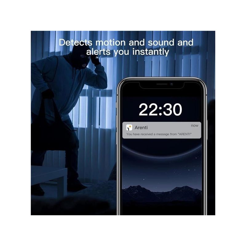 Casa si Gradina - Electrice - Smart Home - Camere de supraveghere - Camera IP de Supraveghere de Interior Arenti IN1Q Wi-Fi 4MP 2.5K Alb - Infinity.ro