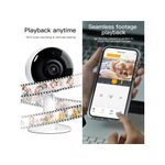 Casa si Gradina - Electrice - Smart Home - Camere de supraveghere - Camera IP de Supraveghere de Interior Arenti IN1Q Wi-Fi 4MP 2.5K Alb - Infinity.ro