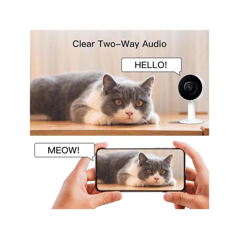 Casa si Gradina - Electrice - Smart Home - Camere de supraveghere - Camera IP de Supraveghere de Interior Arenti IN1Q Wi-Fi 4MP 2.5K Alb - Infinity.ro