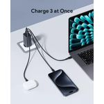 Laptop, Telefoane si Tablete - Telefoane mobile si accesorii - Accesorii Telefoane - Incarcatoare telefoane - Incarcator universal Aukey PA-B6U VOLTAPEX II, 67W PD GAN, 2xUSB-C, 1xUSB-A, 69x40x34mm - Infinity.ro