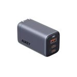 Laptop, Telefoane si Tablete - Telefoane mobile si accesorii - Accesorii Telefoane - Incarcatoare telefoane - Incarcator universal Aukey PA-B6U VOLTAPEX II, 67W PD GAN, 2xUSB-C, 1xUSB-A, 69x40x34mm - Infinity.ro