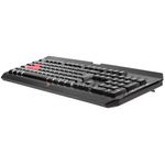 PC, gaming si accesorii - Periferice PC - Tastaturi - Tastatura A4Tech Bloody Q100, Iluminata, USB, Negru - Infinity.ro