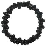 Casa si Gradina - Decoratiuni - Decoratiuni de sezon - Ghirlanda cu globuri de Craciun Negru 186 cm Polistiren - Infinity.ro