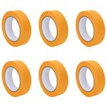 Carti si Birotica - Birotica - Accesorii de birou - Benzi adezive - Benzi de mascare pentru pictori 6 pcs Galben 30mm x 50m Hartie - Infinity.ro