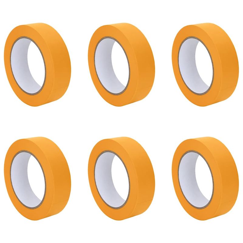 Carti si Birotica - Birotica - Accesorii de birou - Benzi adezive - Benzi de mascare pentru pictori 6 pcs Galben 30mm x 50m Hartie - Infinity.ro
