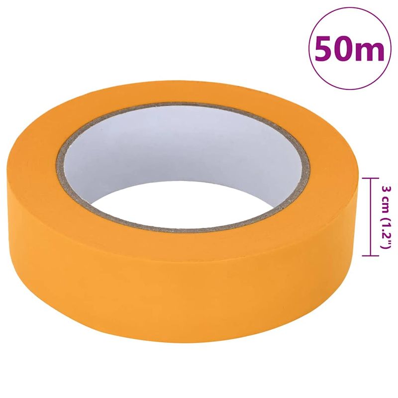 Carti si Birotica - Birotica - Accesorii de birou - Benzi adezive - Benzi de mascare pentru pictori 6 pcs Galben 30mm x 50m Hartie - Infinity.ro