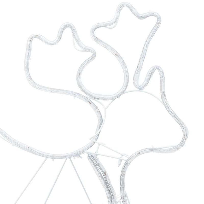 Casa si Gradina - Decoratiuni - Decoratiuni de sezon - Decoratiune LED de Craciun Multicolour 69 x 79 cm PVC - Infinity.ro