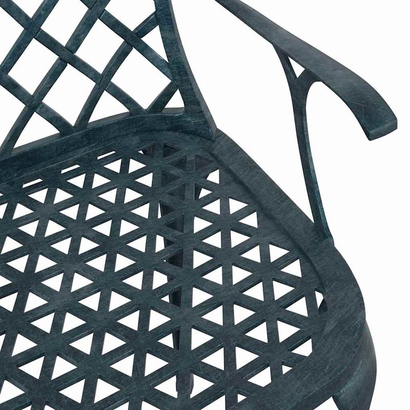 Casa si Gradina - Gradina si terasa - Mobilier exterior - Seturi mobila gradina - Masa de Gradina 3 pcs verde Aluminiu turnat - Infinity.ro