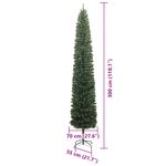 Casa si Gradina - Decoratiuni - Decoratiuni de sezon - Brad de Craciun artificial verde 300 cm PVC si otel si plastic - Infinity.ro