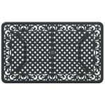 Casa si Gradina - Gradina si terasa - Mobilier exterior - Scaune si sezlonguri gradina - Set de masa pentru gradina 7 pcs Negru Aluminiu - Infinity.ro