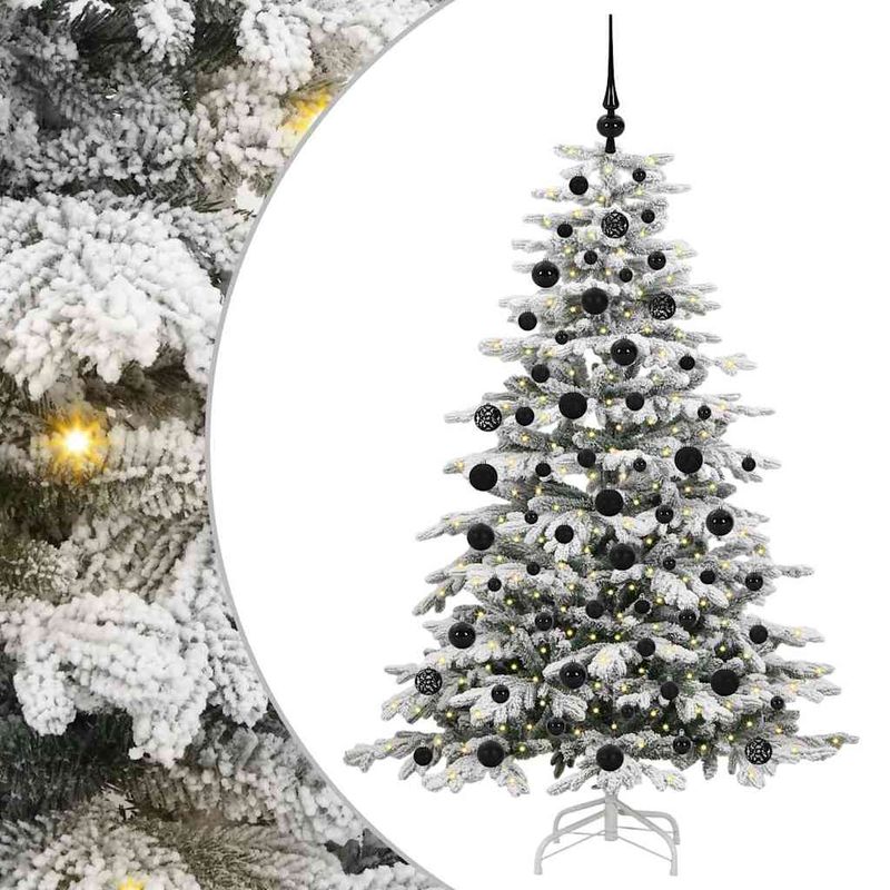 Casa si Gradina - Decoratiuni - Decoratiuni de sezon - Brad de Craciun artificial cu ramuri articulare Alb 180 cm - Infinity.ro