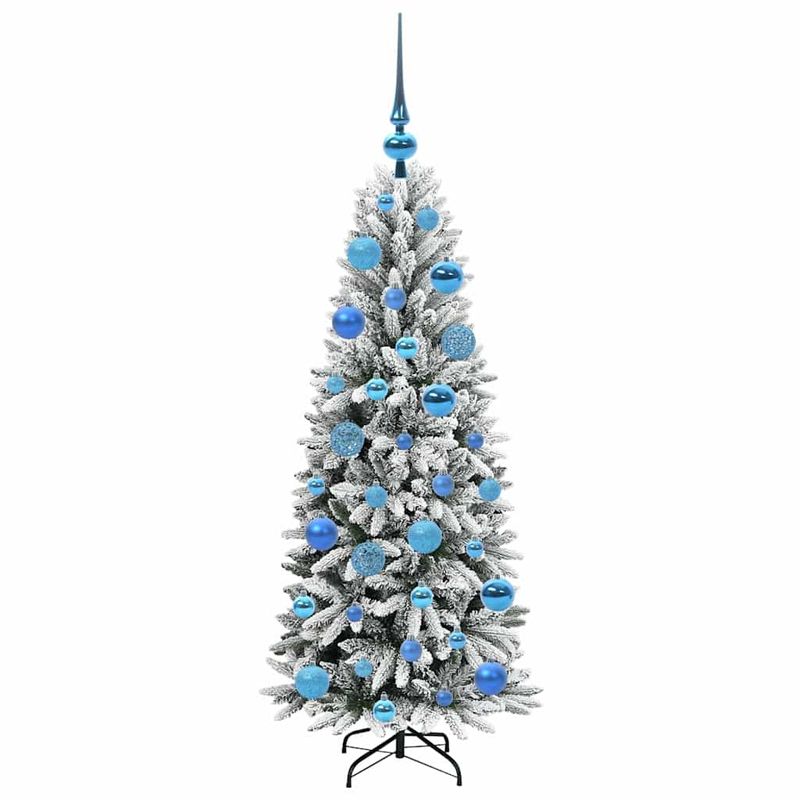 Casa si Gradina - Decoratiuni - Decoratiuni de sezon - Brad de Craciun artificial cu 150 LED Alb 53 x 53 x 120 cm - Infinity.ro