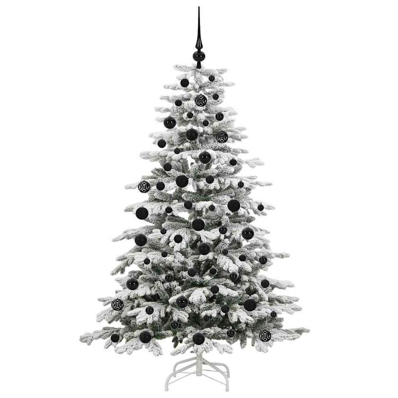 Casa si Gradina - Decoratiuni - Decoratiuni de sezon - Brad de Craciun artificial cu ramuri articulare Alb 180 cm - Infinity.ro