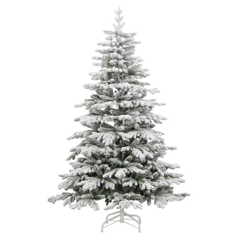 Casa si Gradina - Decoratiuni - Decoratiuni de sezon - Brad de Craciun artificial cu ramuri articulare Alb 180 cm - Infinity.ro