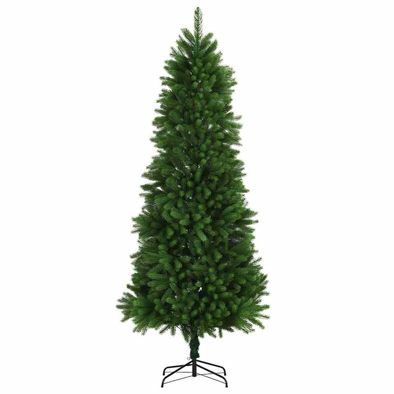 Casa si Gradina - Decoratiuni - Decoratiuni de sezon - Brad de Craciun cu 300 LED cu suport verde 240 cm PE - Infinity.ro
