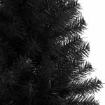 Casa si Gradina - Decoratiuni - Decoratiuni de sezon - Brad de Craciun cu 300 LED cu suport Negru 180 cm PVC - Infinity.ro