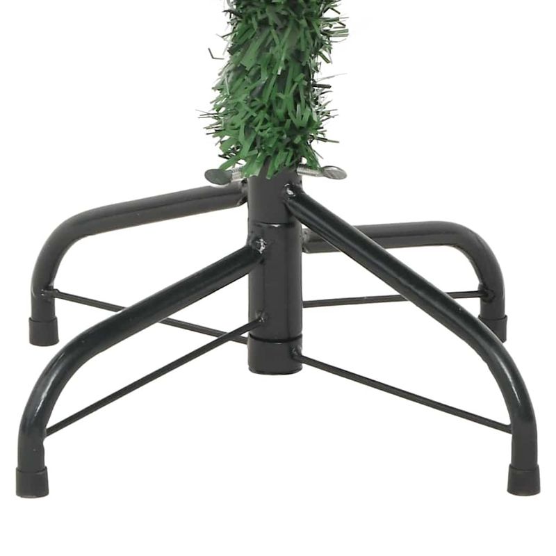 Casa si Gradina - Decoratiuni - Decoratiuni de sezon - Brad de Craciun cu 300 LED cu suport verde 180 cm PVC - Infinity.ro