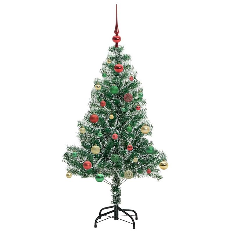 Casa si Gradina - Decoratiuni - Decoratiuni de sezon - Pom de Craciun artificial cu zapada imitata si lumina LED - Infinity.ro