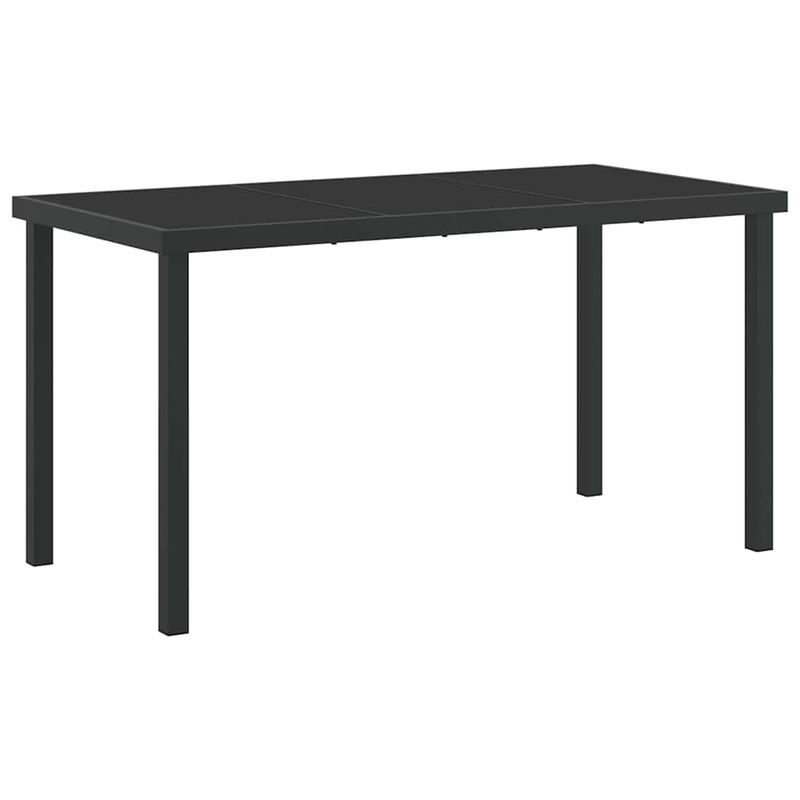 Casa si Gradina - Gradina si terasa - Mobilier exterior - Scaune si sezlonguri gradina - Set de masa pentru gradina 5 pcs Negru Rattan poli - Infinity.ro