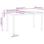 Casa si Gradina - Gradina si terasa - Mobilier exterior - Scaune si sezlonguri gradina - Set de masa pentru gradina 5 pcs Negru Rattan poli - Infinity.ro