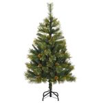 Casa si Gradina - Decoratiuni - Decoratiuni de sezon - Pom de Craciun artificial cu Ramuri Articulare si Conuri 150 cm - Infinity.ro