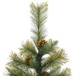 Casa si Gradina - Decoratiuni - Decoratiuni de sezon - Pom de Craciun artificial cu Ramuri Articulare si Conuri 150 cm - Infinity.ro