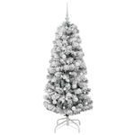 Casa si Gradina - Decoratiuni - Decoratiuni de sezon - Brad de Craciun artificial cu ramuri articulare 150 cm PVC - Infinity.ro