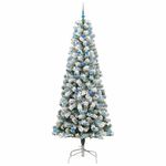 Casa si Gradina - Decoratiuni - Decoratiuni de sezon - Brad de Craciun artificial cu ramuri articulare 240 cm PVC - Infinity.ro