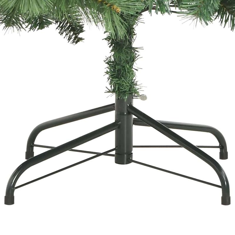 Casa si Gradina - Decoratiuni - Decoratiuni de sezon - Brad de Craciun artificial Verde 240 cm PVC si Metal - Infinity.ro