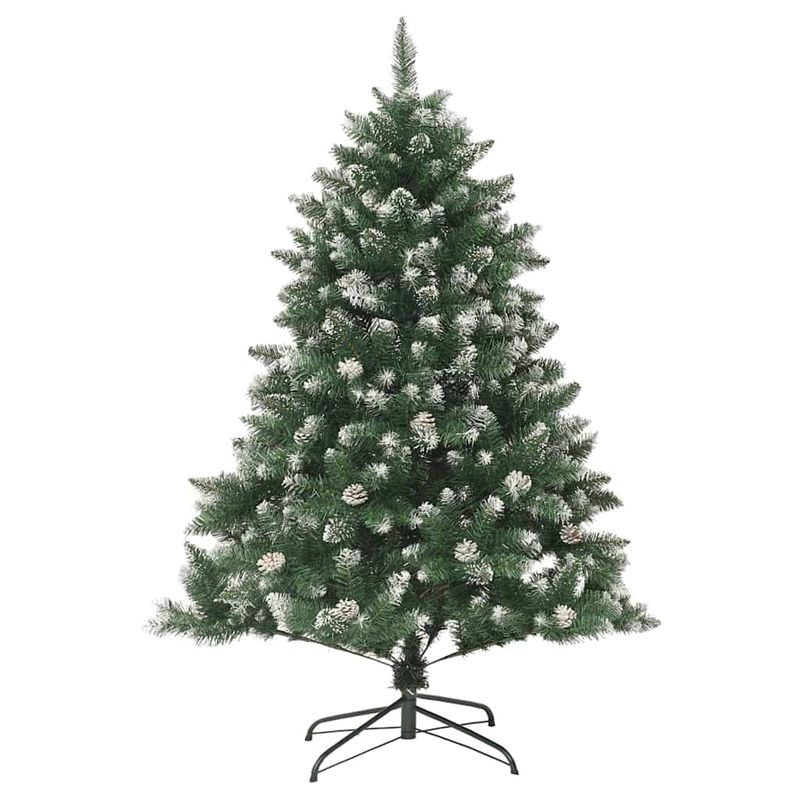 Casa si Gradina - Decoratiuni - Decoratiuni de sezon - Brad de Craciun artificial cu 150 LED Verde 85 x 85 x 120 cm - Infinity.ro