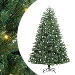 Casa si Gradina - Decoratiuni - Decoratiuni de sezon - Brad de Craciun artificial cu ramuri articulare Verde 240 cm - Infinity.ro